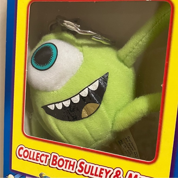 Vintage Monsters Inc Kraft Macaroni & Cheese Keychain Special NIB Disney Pixar - Picture 3 of 8